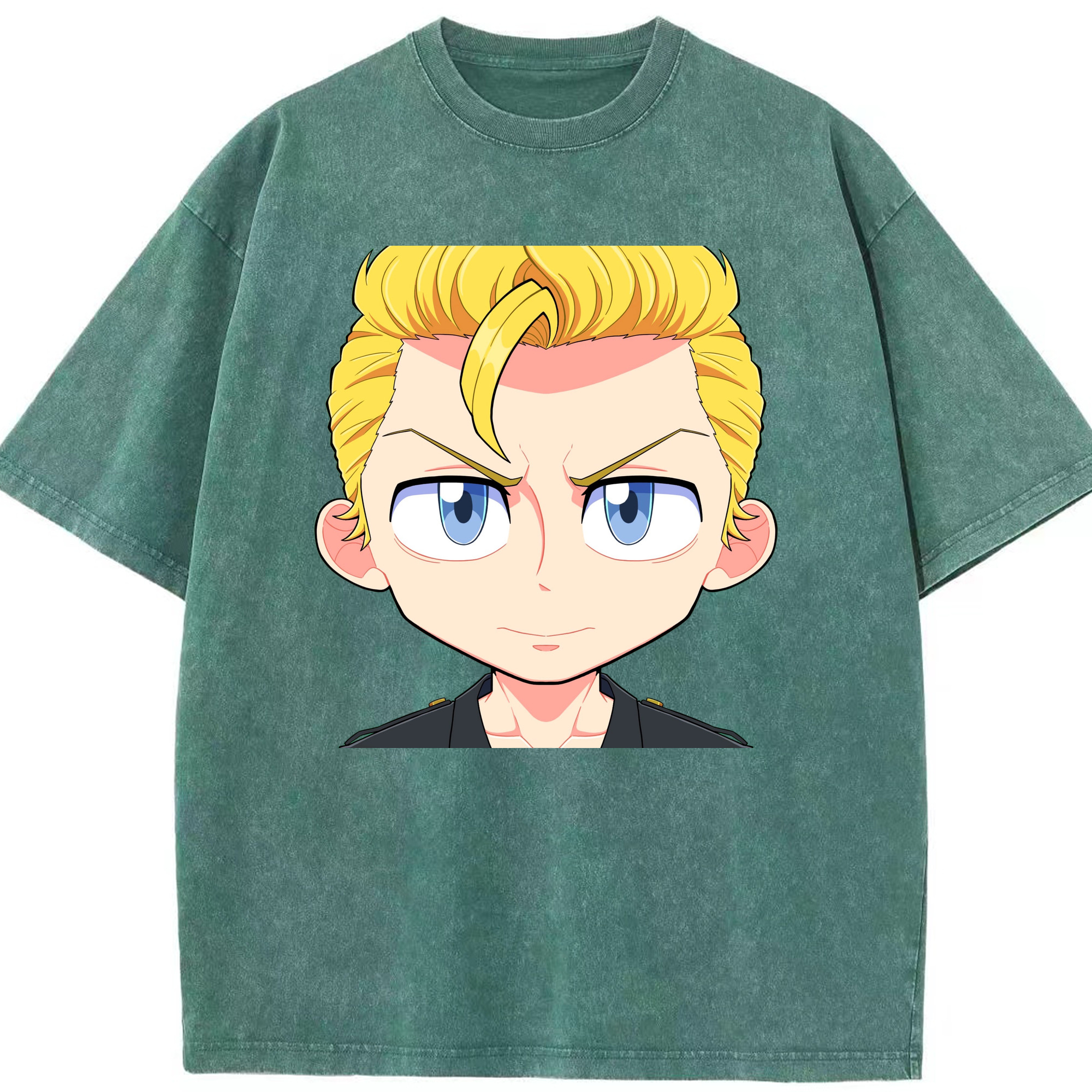 （画像用） 東京リベンジャーズ Tokyo Revengers 綿100% ヴィンテージ風 半袖Tシャツ（フロントプリント）